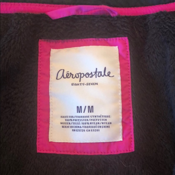 Aeropostale Faux Fur Jacket - Picture 8 of 8